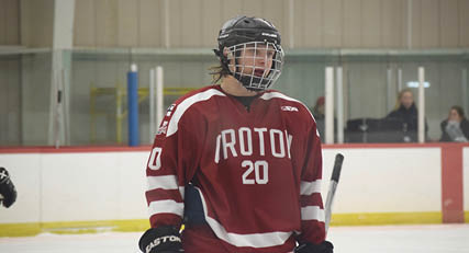 Santeri has been an impact player for Boys’ Varsity Hockey so far this season. 