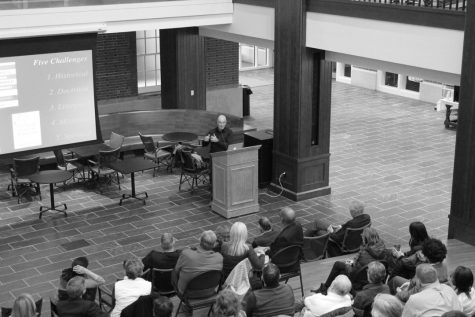 Trinity and tradition: Pyne speaker visits Circle