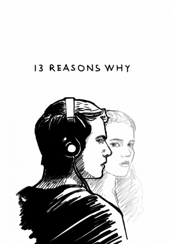 Tape 13 Reasons Why Drawings - Alivromaniaca