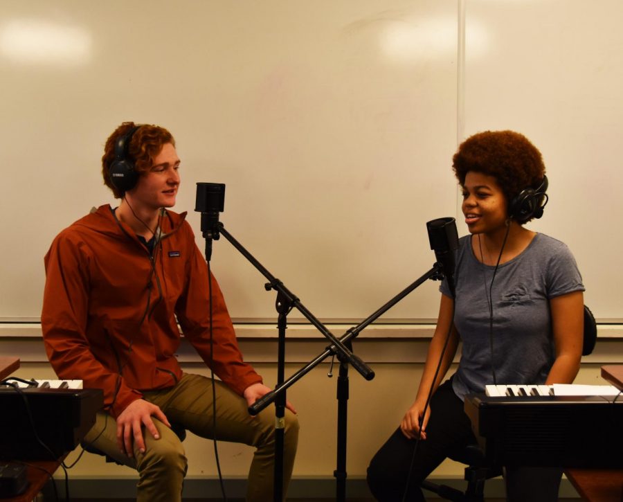 Ethics+students+producing+their+podcast.